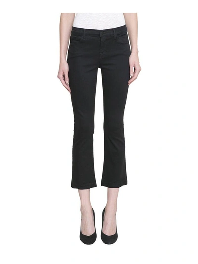 Shop J Brand Selena Cotton Denim Jeans In Nero