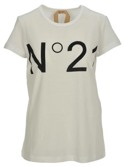 Shop N°21 N21 Tshirt N21 In White