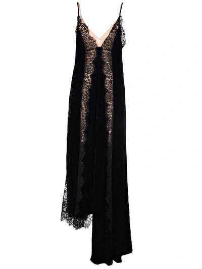 Shop Stella Mccartney Asymmetric Dress In Black