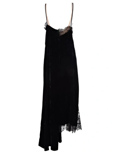 Shop Stella Mccartney Asymmetric Dress In Black