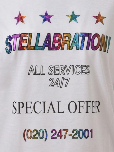 Shop Stella Mccartney White Stellabration T-shirt