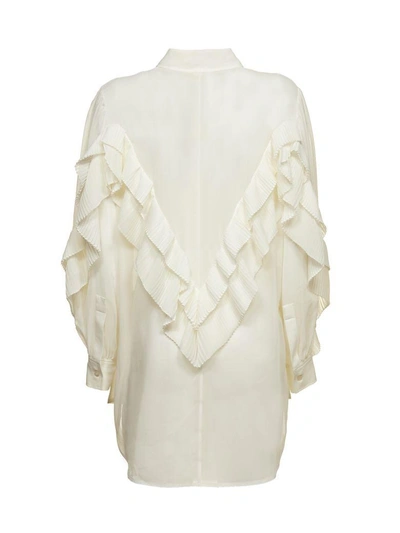 Shop Givenchy Shirt In Bianco