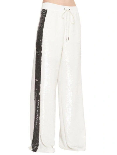 Shop Alberta Ferretti Raimbow Week Pants In White