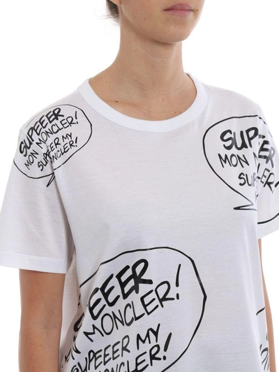 Moncler Comic T-shirt White | ModeSens