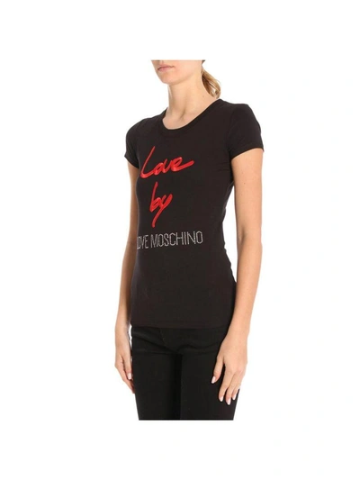 Shop Love Moschino Moschino Love T-shirt T-shirt Women Moschino Love In Black