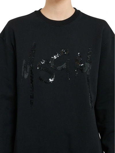 Shop Msgm " Sweater" In Black