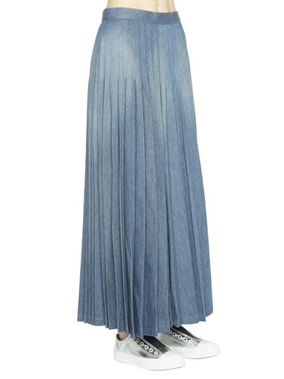 Shop Junya Watanabe Skirt In Blue