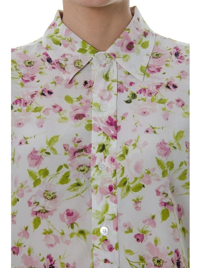 Shop Faith Connexion Floral Print Multicolor Silk Shirt