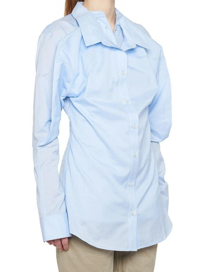 Shop Y/project Shirt In Light Blue