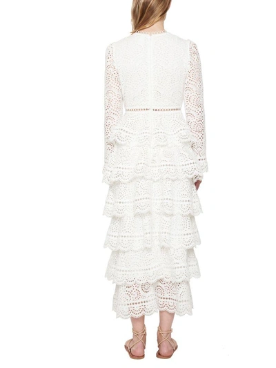 Shop Zimmermann Bayou Dress In White