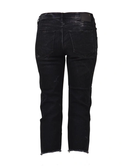 Shop R13 Black Marble Boy Straight Jean