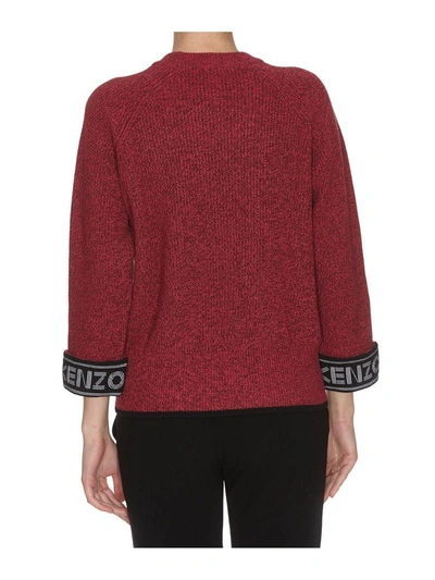 Shop Kenzo Sweater In Prune