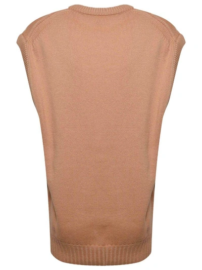 Shop Chloé Sleeveless Sweater In 6hpink