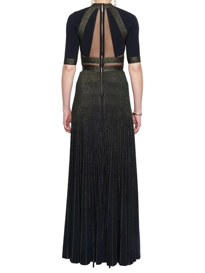 Shop Elie Saab 'knit' Dress In Black