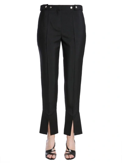 Shop Givenchy Slim Fit Trousers In Nero