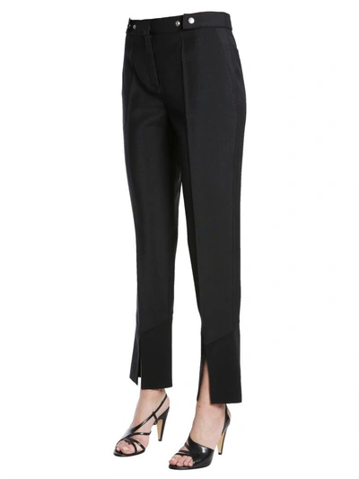 Shop Givenchy Slim Fit Trousers In Nero