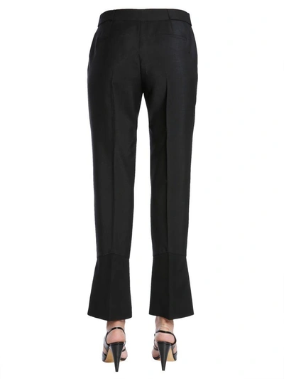 Shop Givenchy Slim Fit Trousers In Nero