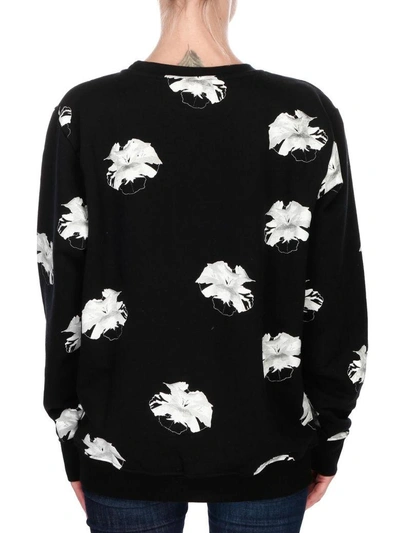 Shop Marcelo Burlon County Of Milan Flower Puma Cotton T-shirt In Black - Multicolor