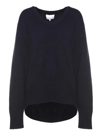 Shop 3.1 Phillip Lim / フィリップ リム Wool And Alpaca-blend Sweater In Nero