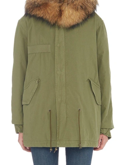 Shop Mr & Mrs Italy Parka In Green