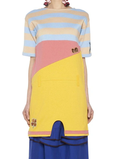 Shop Marni Dress In Multicolor