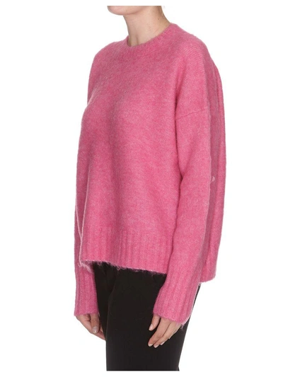 Shop Helmut Lang Wool Sweater In Gum