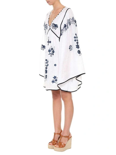 Shop Vita Kin Embroidered Dress In White