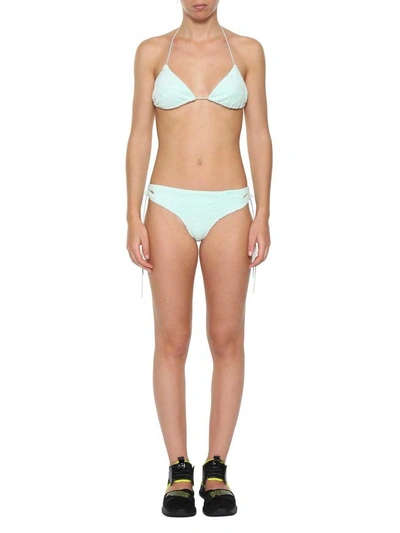Shop Fenty X Puma Cloth Bikini In Verde
