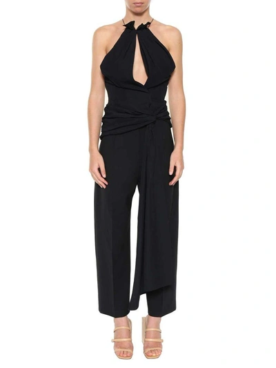 Shop Jacquemus Bare Back Top In Black