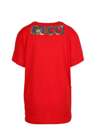 Shop Gucci Maison De L'amour T-shirt In 6587