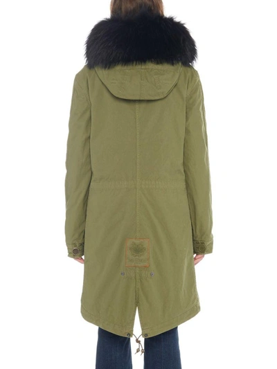 Shop Mr & Mrs Italy Parka In Green