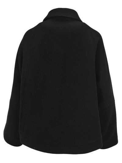 Shop Chloé Chloe Cropped Jacket In Black