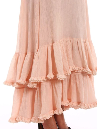 Shop Chloé Skirt In 6epeach Blush