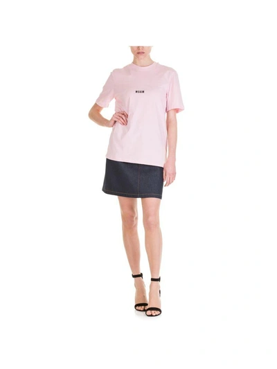 Shop Msgm T-shirt In Pink