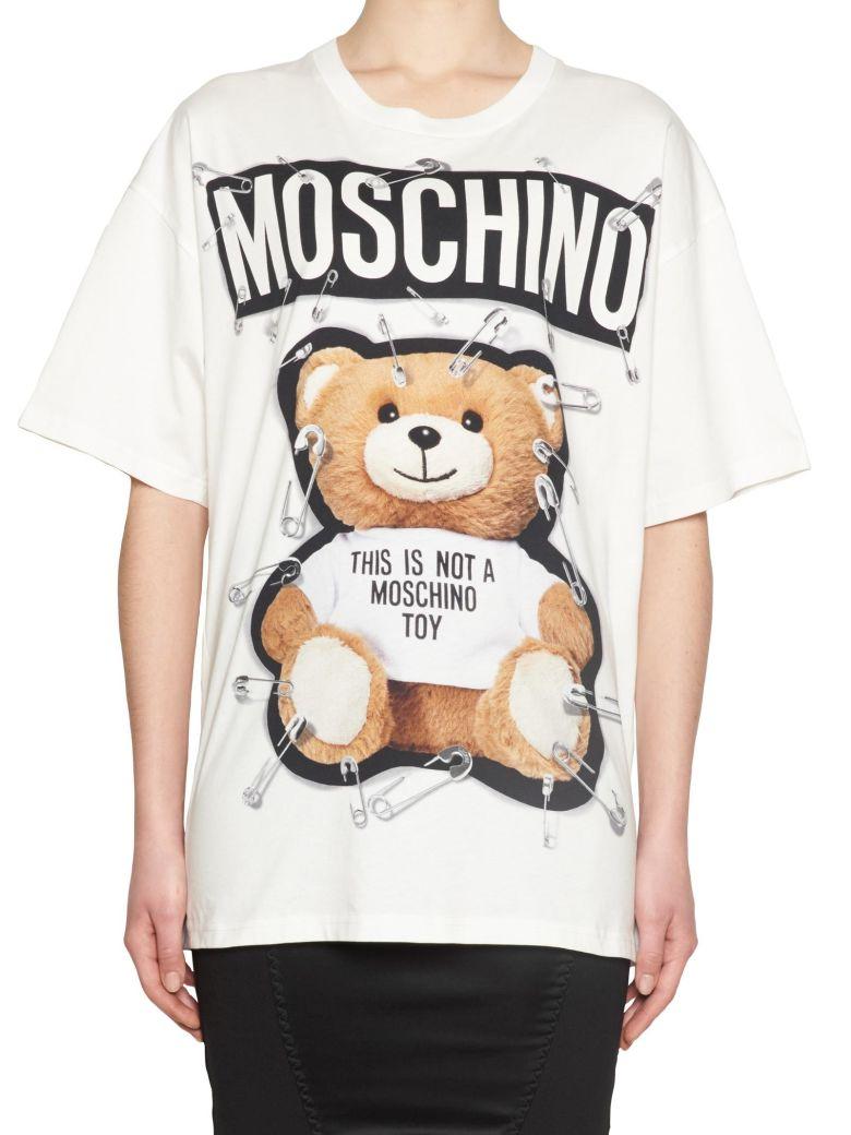 moschino safety pin bear