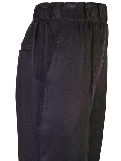 Shop Helmut Lang Trousers In Black