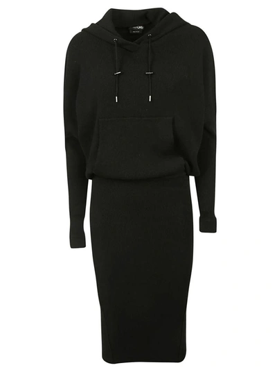 Shop Tom Ford Hooded Dress In Black