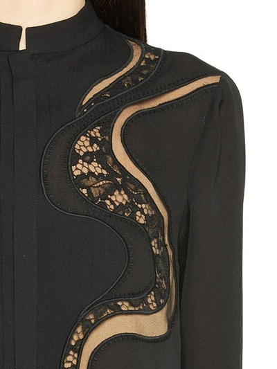 Shop Elie Saab Blouse In Black