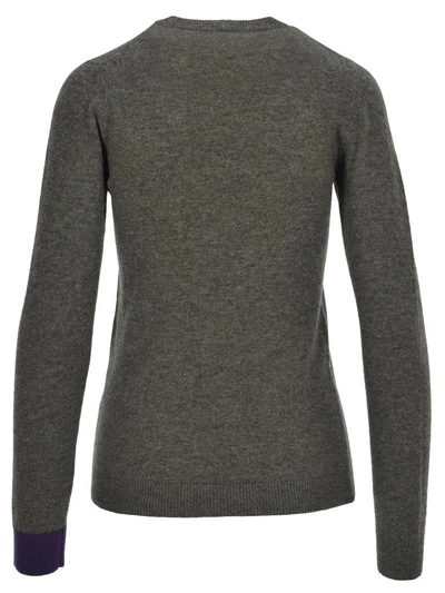 Shop N°21 N21 Knit Logo In Grey