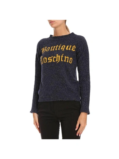 Shop Boutique Moschino In Blue