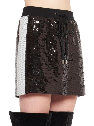 Shop Alberta Ferretti Raimbow Week Skirt In Black
