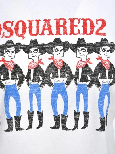 Shop Dsquared2 D Squared Tshirt Twins In White