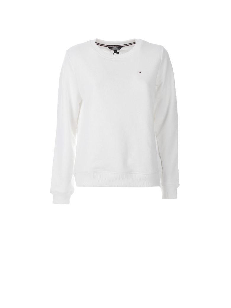 tommy hilfiger white sweater women's