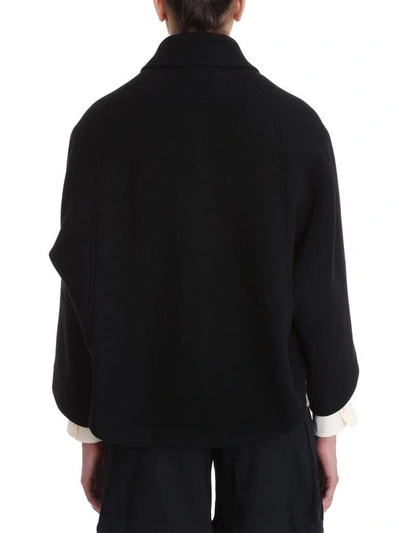 Shop Chloé Black Wool Coat