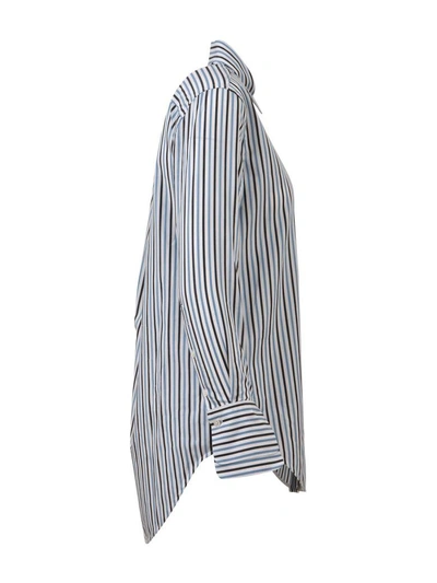 Shop Equipment Essential Striped Shirt In White/blue