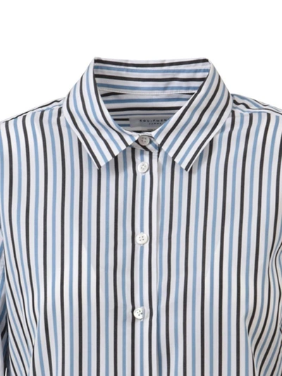 Shop Equipment Essential Striped Shirt In White/blue