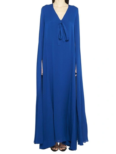Shop Elie Saab Dress In Blue