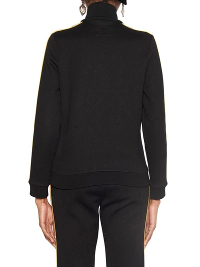 Shop Miu Miu Sweatshirt In Black