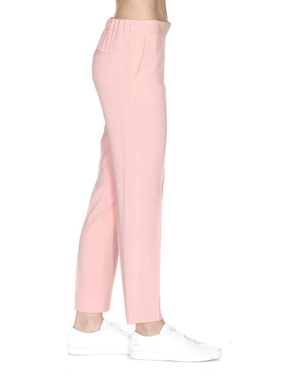 Shop Alberto Biani Trousers In Pink
