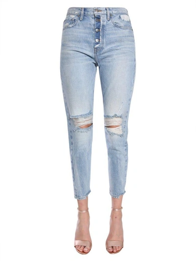 Shop Frame Le Orginal Skinny Jeans In Denim